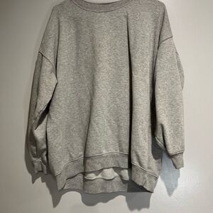 Aerie Heather Gray Knit Top